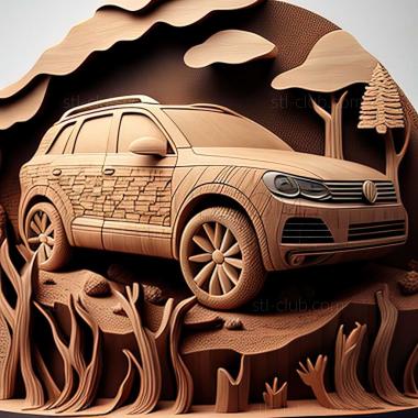 3D модель Volkswagen Touareg (STL)